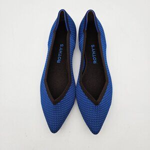 Rothys The Point Limited Edition Lazuli Slip On Flats Womens Sz 7.5 NEW